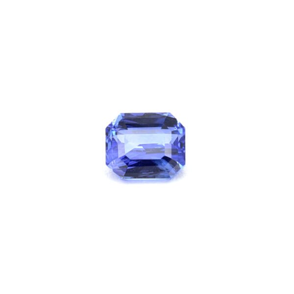 1.57ct, Blue Sapphire - Asscher Shape